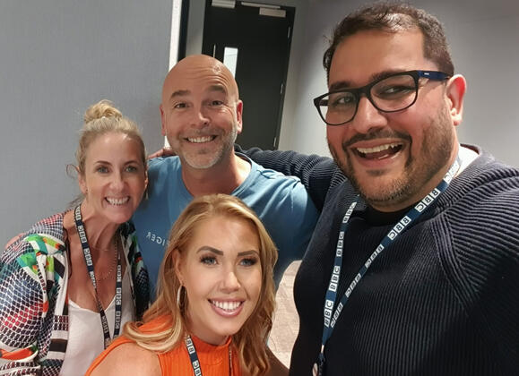 Onkar Purewal at the BBC